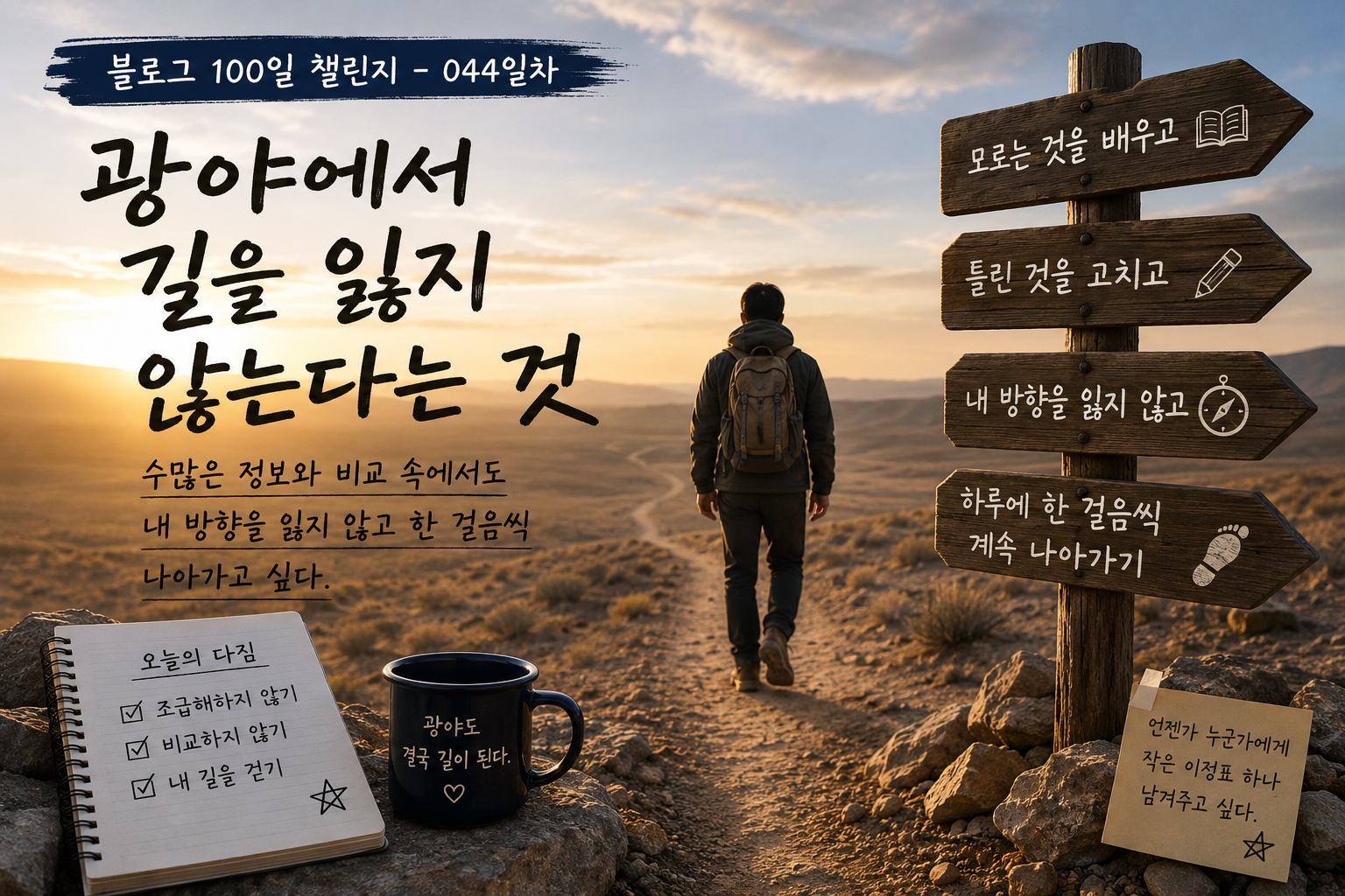 너무 많은 정보 속에서 길을 찾는 블로그 초보